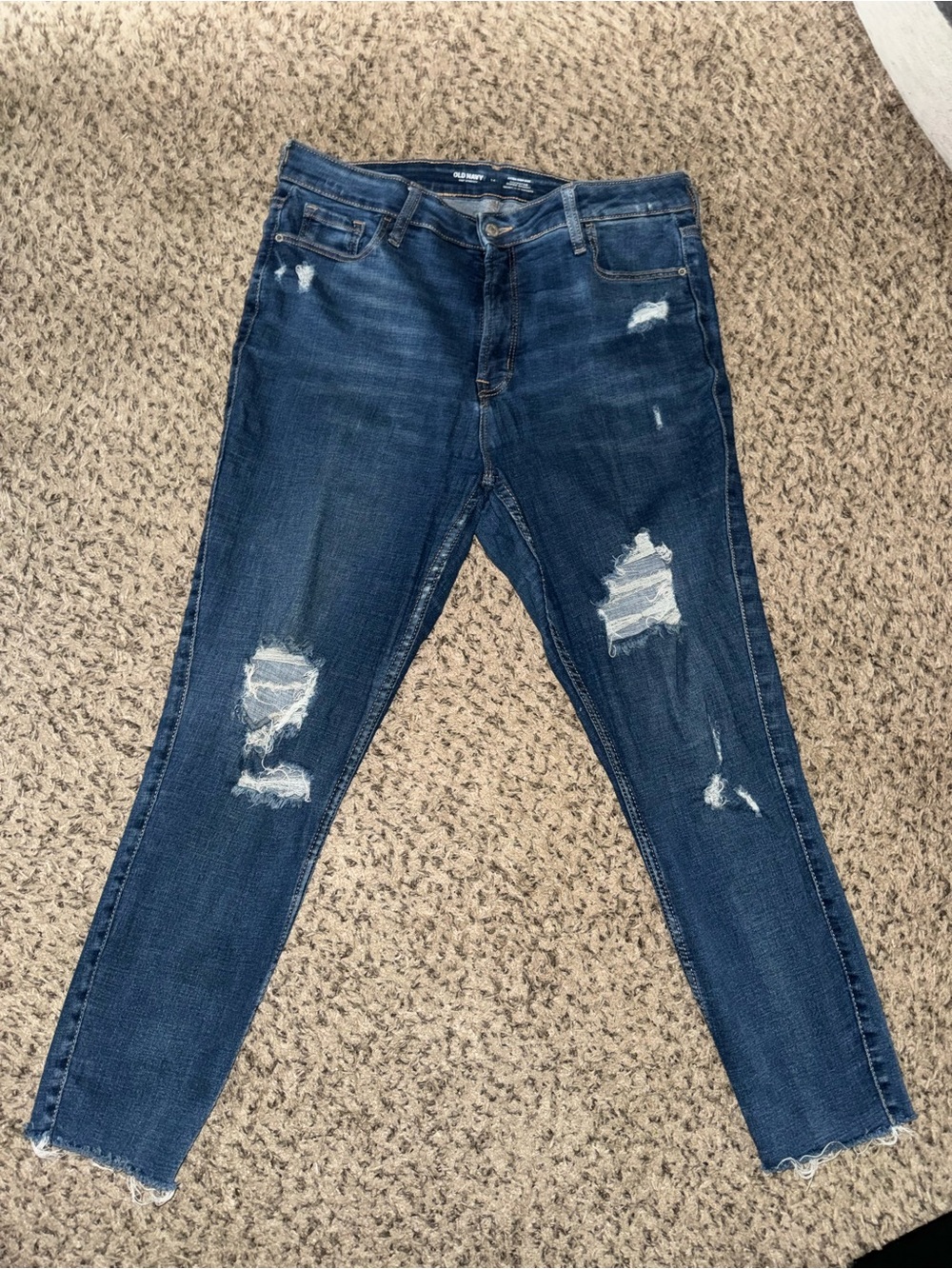 Dark Blue Old Navy Women's Jeans
